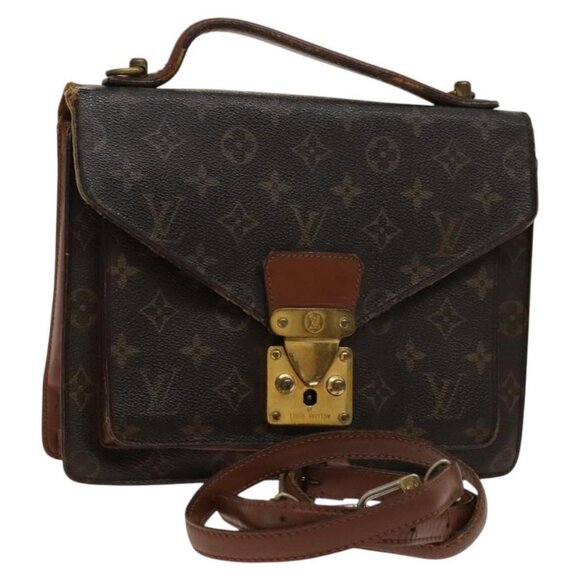 LOUIS VUITTON Monogram Monceau 26 Shoulder Bag - Picture 1 of 16